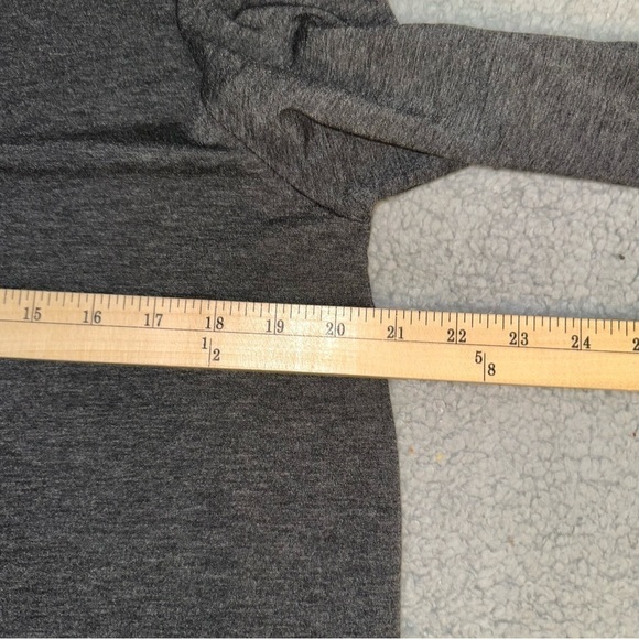 Gameday Couture Georgia Bulldogs Grey Women's Medium Large Oversized Hi-Low Top - Picture 9 of 11